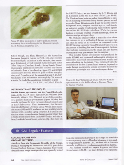 Figure 17. Tiny inclusions of native gold are