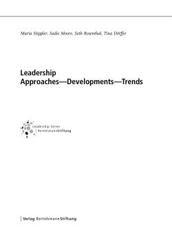 Leadership 1..96 - Bertelsmann Stiftung