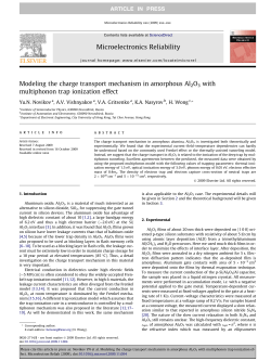 Modeling the charge transport mechanism in amorphous Al2O3 with