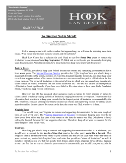 guest article - Hook Law Center