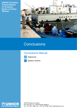 Conclusions