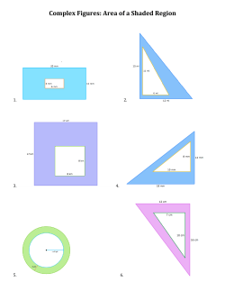 Complex Figures: Area of a Shaded Region