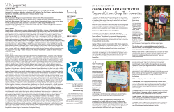 2015 Annual Report - Coosa River Basin Initiative