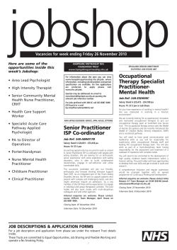 Mental Health - Southern Health NHS Foundation Trust