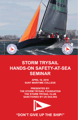 STORM TRYSAIL HANDS-ON SAFETY-AT