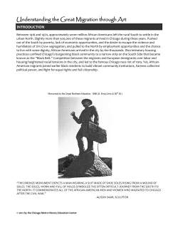 Understanding the Great Migration through Art