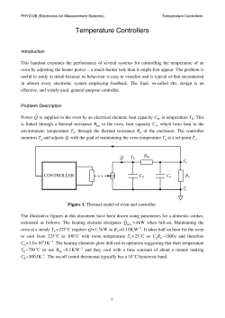 Temperature Controllers