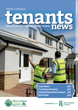 Tenants News Summer 2016