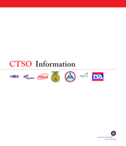 CTSO Information - SkillsUSA Colorado