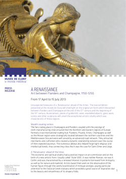 A renAissAnCe - Mus&eacute;e de Cluny