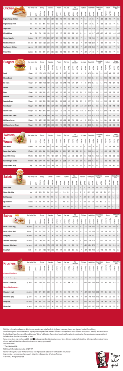Nutrition