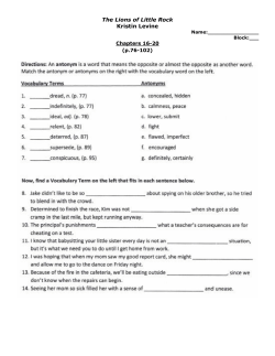 The Lions of Little Rock Kristin Levine