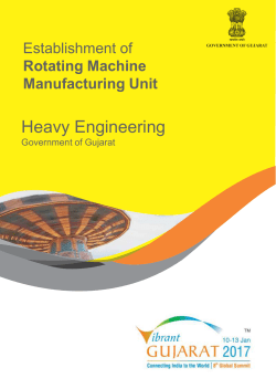 Rotating Machine Manufacturing Unit