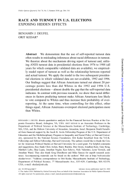 race and turnout in us elections exposing hidden effects