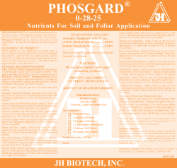 Phosgard 0-28