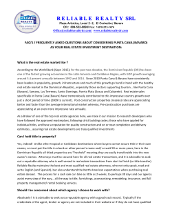 FAQ - Reliable Realty DR