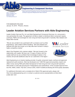 19 January 2010 - Leader Aviation Services Pty Ltd