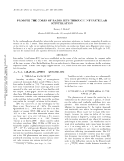 probing the cores of radio jets through interstellar scintillation