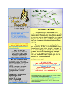 No. 2. Summer 2013 - Virginia Museum of Natural History