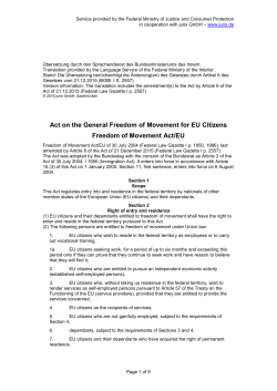 DRiG - englisch - Gesetze im Internet