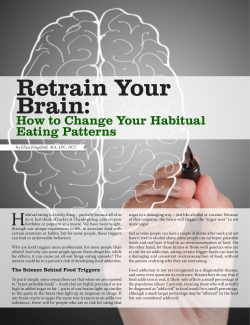 Retrain Your Brain