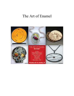 The Art of Enamel - College of The Albemarle