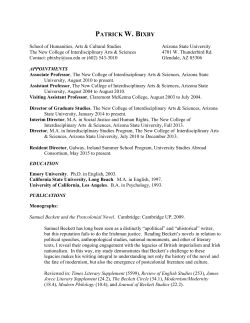 patrick w. bixby - ASU People Search