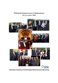 30 year anniversary speeches.p65