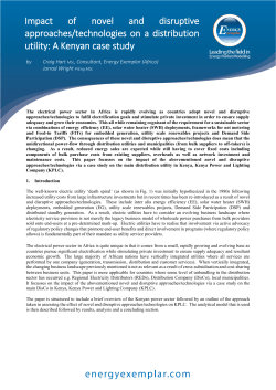 Impact of novel and disruptive approaches