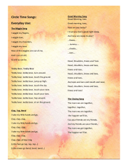 Circle Time Songs: Everyday Use - Homeschool