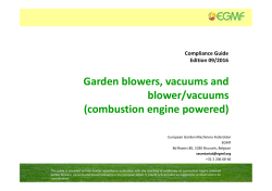 Garden blowers, vacuums and blower/vacuums (combustion engine