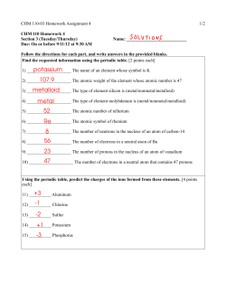 potassium 107.9 metalloid metal 52 Re 8 56 23 47 +3 -1 -2 +1 -3