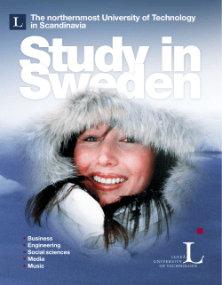 The northernmost University of Technology in Scandinavia