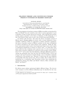 DILATION THEORY AND CONTINUOUS TENSOR PRODUCT