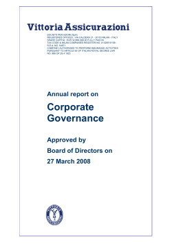 Corporate Governance