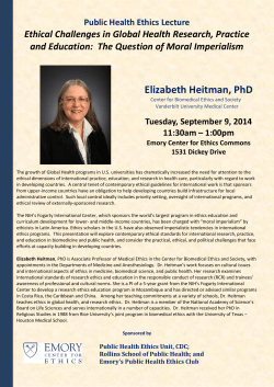 Elizabeth Heitman, PhD