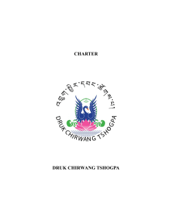 charter druk chirwang tshogpa - Election Commission of Bhutan