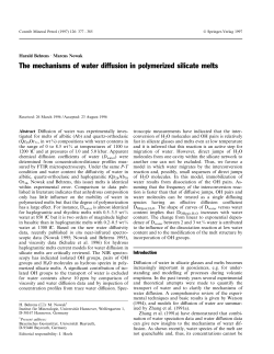 The mechanisms of water diffusion in polymerized silicate melts