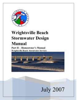 Stormwater Design Manual Part II July 2007