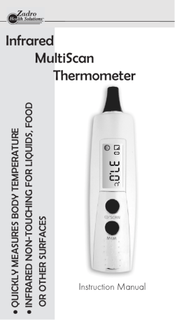 Infrared MultiScan Thermometer