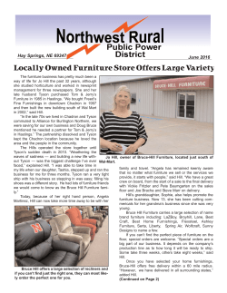 Locally Owned Furniture Store Offers Large Variety