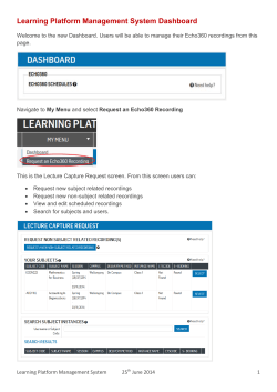 Learning Platform Management System Dashboard