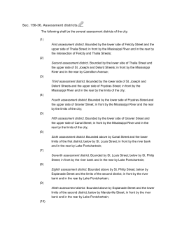Sec. 150-36. Assessment districts.