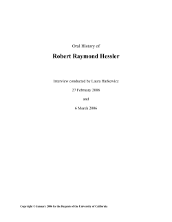 Hessler, Robert Raymond