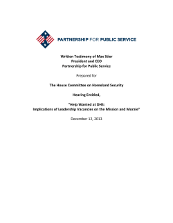 - Partnership for Public Service