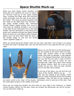 Space Shuttle Mock-up - Space Center Houston