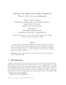 Tilings of the sphere with right triangles II: The (1,3,2), (0,2,n) subfamily