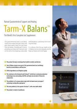 Natural Gastrointestinal Support and Healing The