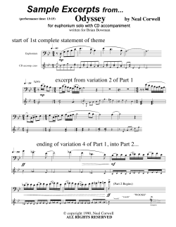 ODYSSEY web sample as pdf