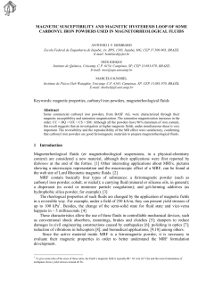magnetic susceptibility and magnetic hysteresis loop of